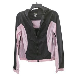 Tek Gear Windbreaker‎ Pink Black Girls 18-20 XL